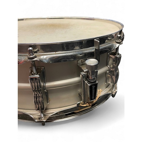 Vintage 1970s Ludwig 14X6 Acrolite Snare Inca Silver Drum