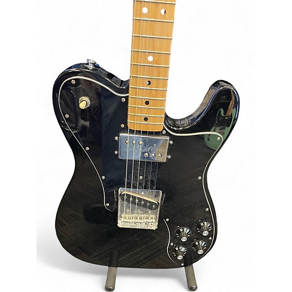 Used 2012 Fender Classic Series '72 Telecaster Custom Black Solid Body Electric Guitar