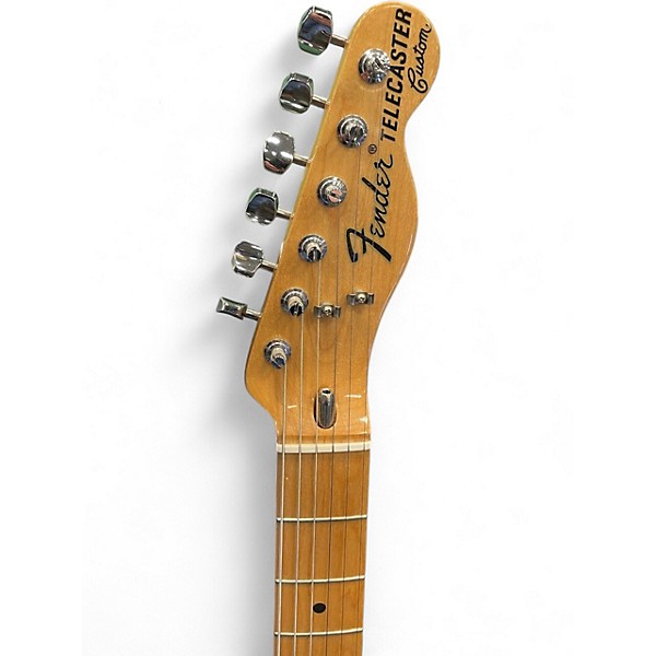 Used 2012 Fender Classic Series '72 Telecaster Custom Black Solid Body Electric Guitar