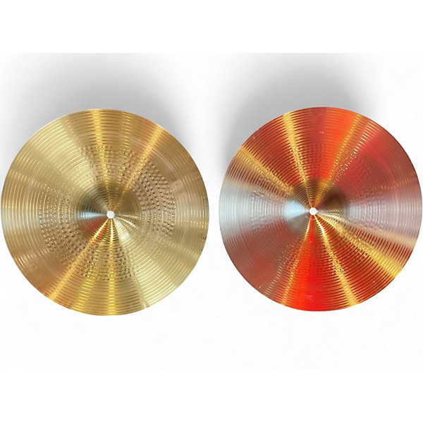 Used Wuhan 14in 457 Rock Series Hi Hat Pair Cymbal