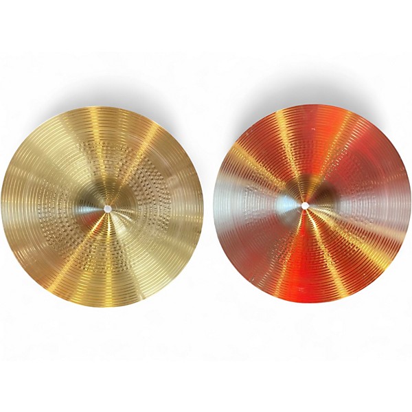 Used Wuhan 14in 457 Rock Series Hi Hat Pair Cymbal