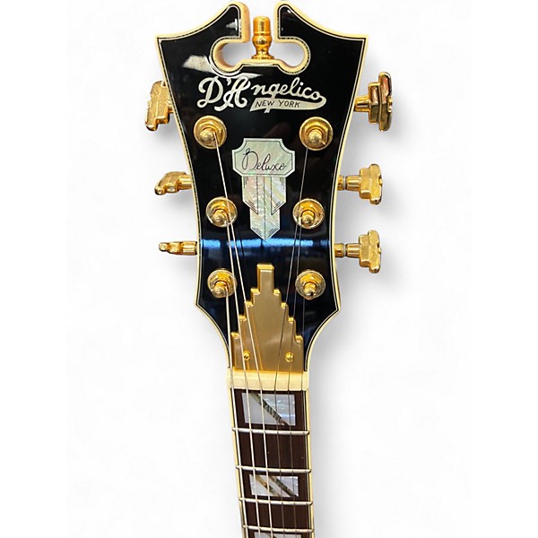 Used D'Angelico DELUXE SERIES BEDFORD Royal Olive Solid Body Electric Guitar