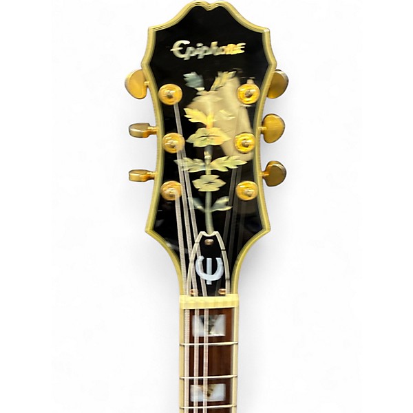 Used Epiphone Sheraton II Vintage Sunburst Hollow Body Electric Guitar