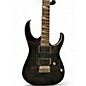 Used Ibanez RG3EXFM1 Black Solid Body Electric Guitar