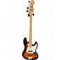 Used Squier Jazz Bass Tobacco Burst Electric Bass Guitar thumbnail