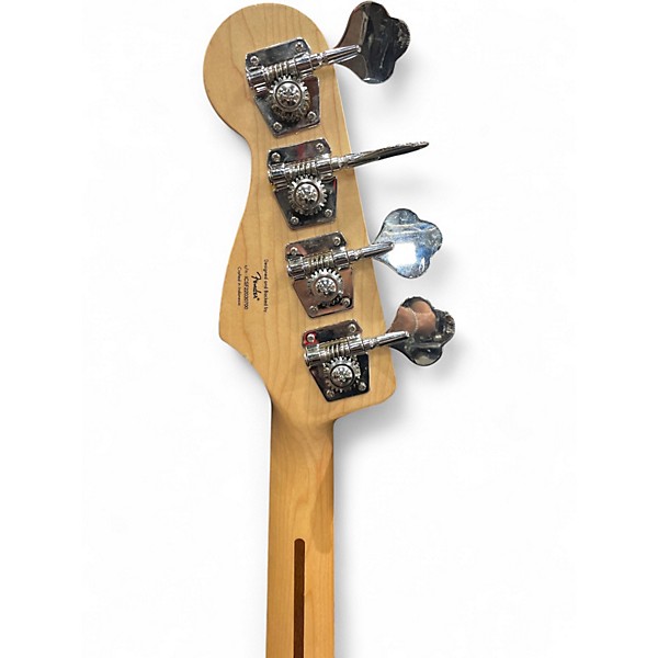 Used Squier Jazz Bass Tobacco Burst Electric Bass Guitar