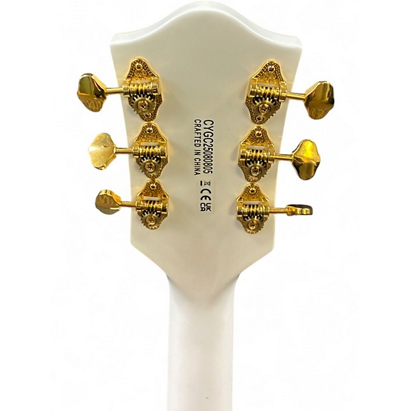 Used Gretsch Guitars G5422T Electromatic Snow Crest White Hollow Body Electric Guitar