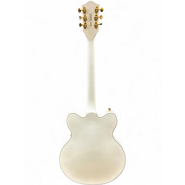 Used Gretsch Guitars G5422T Electromatic Snow Crest White Hollow Body Electric Guitar