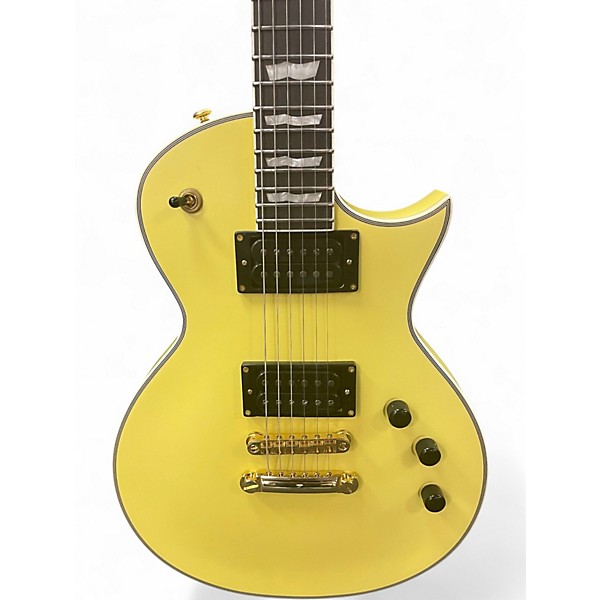 Used Esp Ltd EC-1000T VINTAGE GOLD SATIN Solid Body Electric Guitar