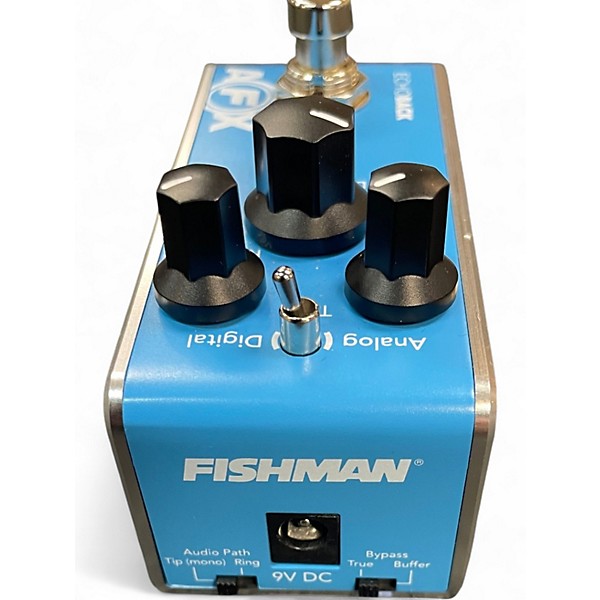 Used 2020s Fishman AFX ECHOBACK MINI DELAY Effect Pedal