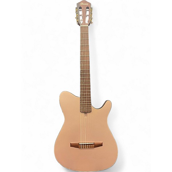 Used Ibanez FRH10N Shell Pink Classical Acoustic Guitar