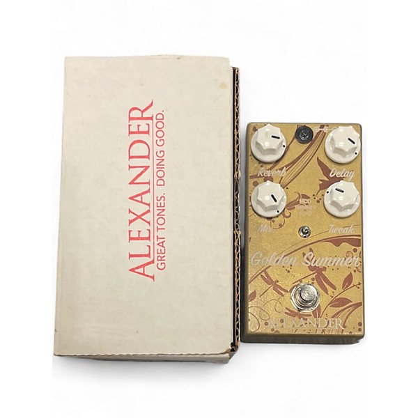 Used Alexander golden summer Effect Pedal