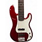 Used Squier 20TH ANNIVERSARY 5-STRING STANDARD PRECISION BASS RED Electric Bass Guitar