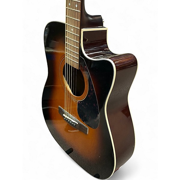 Used Yamaha FX335C Tobacco Burst Acoustic Electric Guitar