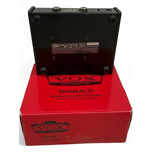Used VOX stompLab Effect Processor