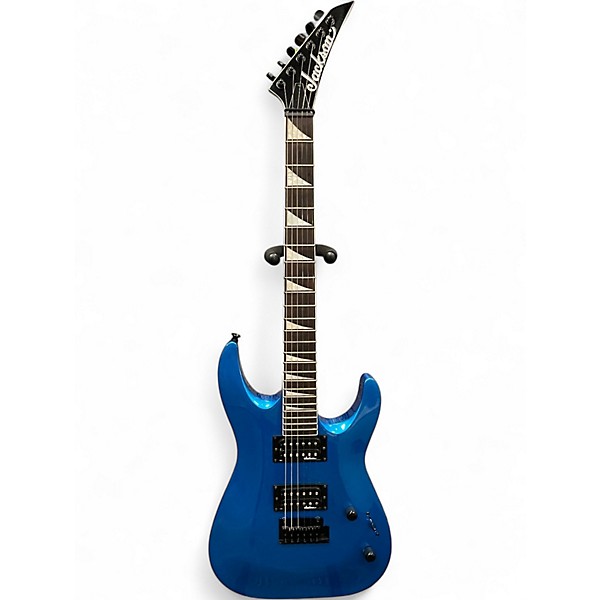 Used Jackson JS22 Dinky METALLIC BLUE Solid Body Electric Guitar