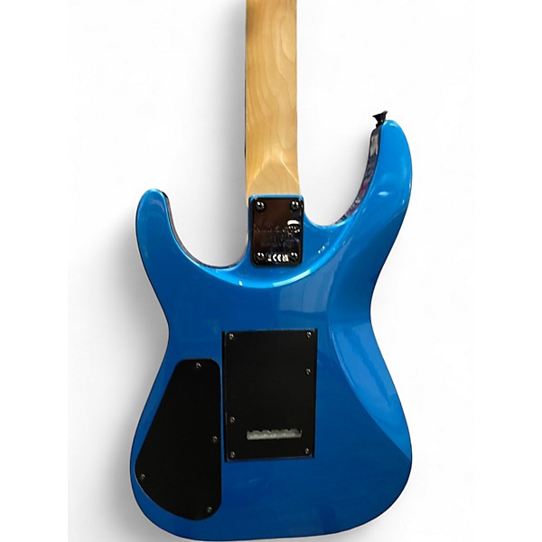 Used Jackson JS22 Dinky METALLIC BLUE Solid Body Electric Guitar