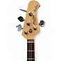 Used Sterling by Music Man Ray4 Trans Black Electric Bass Guitar