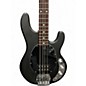 Used Sterling by Music Man Ray4 Trans Black Electric Bass Guitar