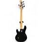 Used Sterling by Music Man Ray4 Trans Black Electric Bass Guitar