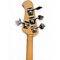 Used Sterling by Music Man Ray4 Trans Black Electric Bass Guitar