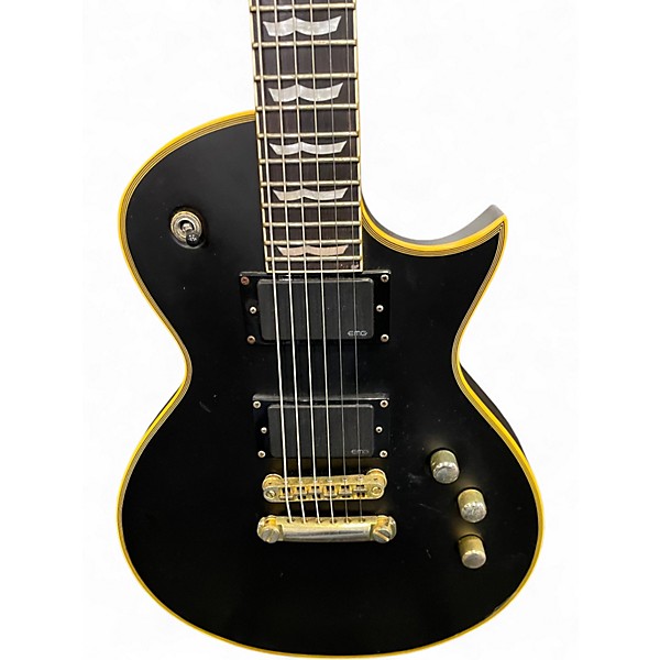 Used ESP LTD EC1000 Black Solid Body Electric Guitar