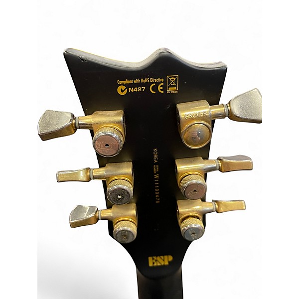 Used ESP LTD EC1000 Black Solid Body Electric Guitar