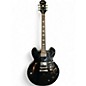 Used Epiphone ES335 Pro Ebony Hollow Body Electric Guitar thumbnail