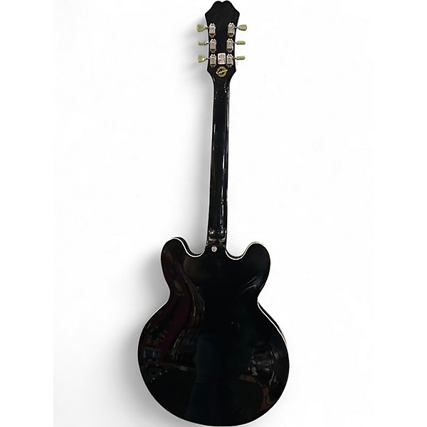 Used Epiphone ES335 Pro Ebony Hollow Body Electric Guitar