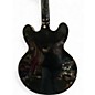 Used Epiphone ES335 Pro Ebony Hollow Body Electric Guitar