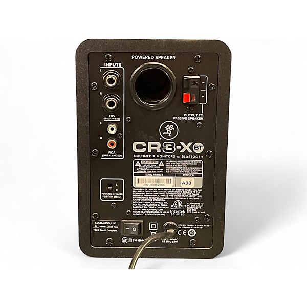 Used Mackie CR3-XBT Powered Monitor