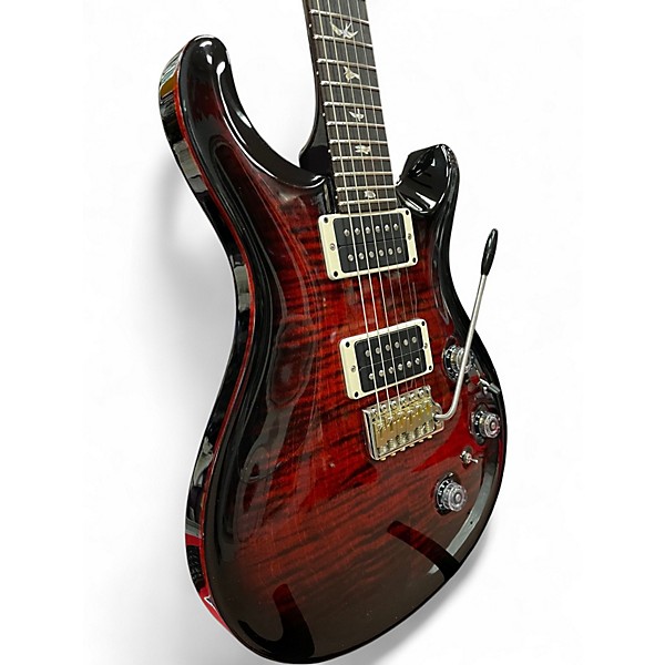 Used 2023 PRS Custom 24 Piezo Trans Red Solid Body Electric Guitar