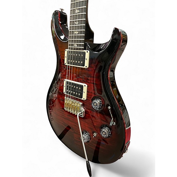 Used 2023 PRS Custom 24 Piezo Trans Red Solid Body Electric Guitar