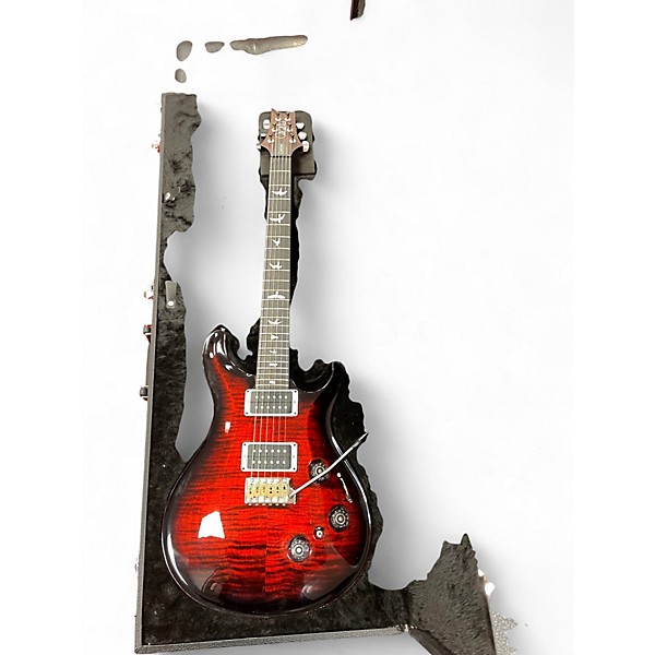 Used 2023 PRS Custom 24 Piezo Trans Red Solid Body Electric Guitar