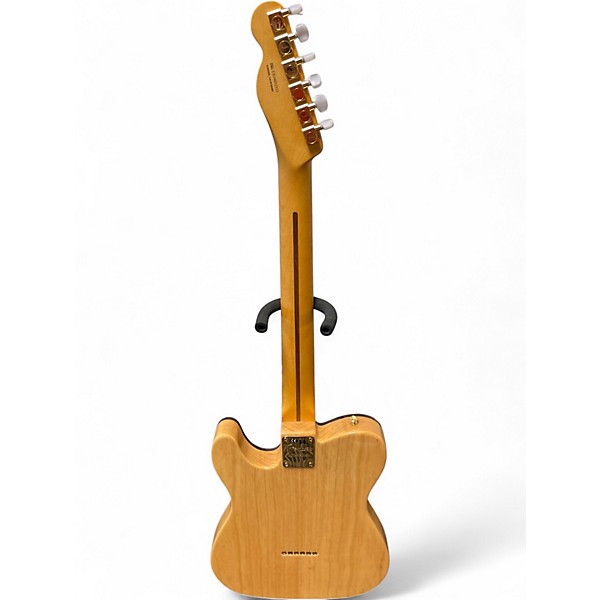 Used 2019 Fender Rarities Collection Red Mahogany Top Telecaster Natural Two-Tone Solid Body Electric Guitar