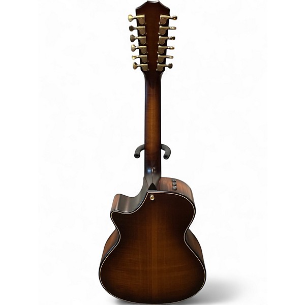 Used Taylor Builder's Edition 652ce V-Class Natural 12 String Acoustic Electric Guitar