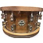 Used PDP by DW 14X7.5  Limited-Edition Dark Stain Maple and Walnut Snare With Waln Walnut Drum