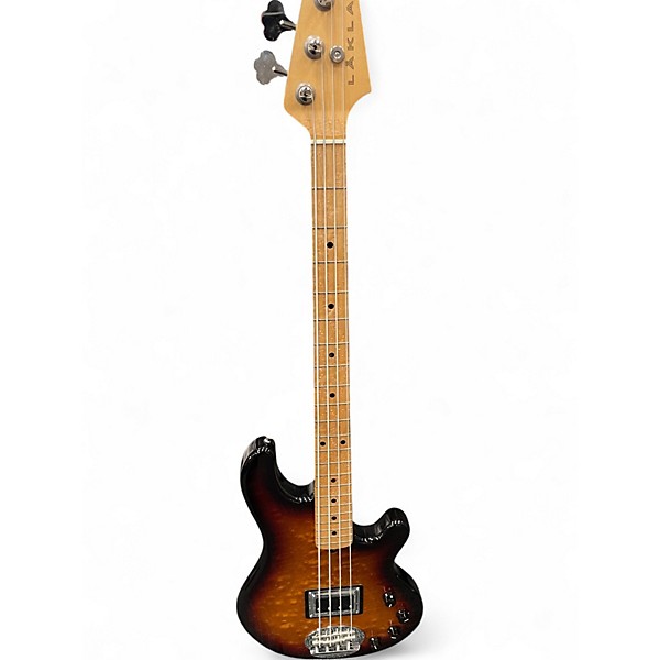 Used Lakland 476 SUNBURST Electric Bass Guitar