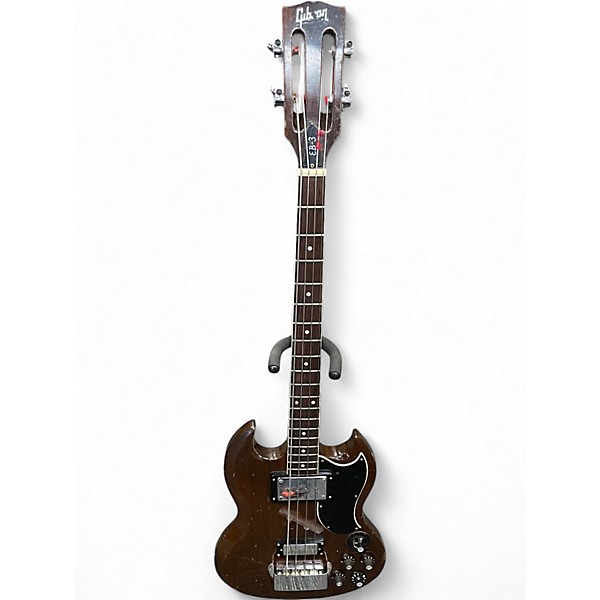 Vintage 1970s Gibson EB3 walnut Electric Bass Guitar