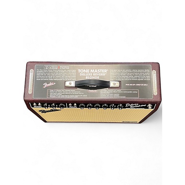 Used Fender Tone Master Deluxe Reverb Guitar Combo Amp