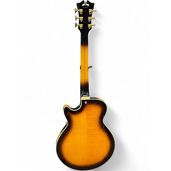 Used D'Angelico EX-SS SUNBURST Hollow Body Electric Guitar