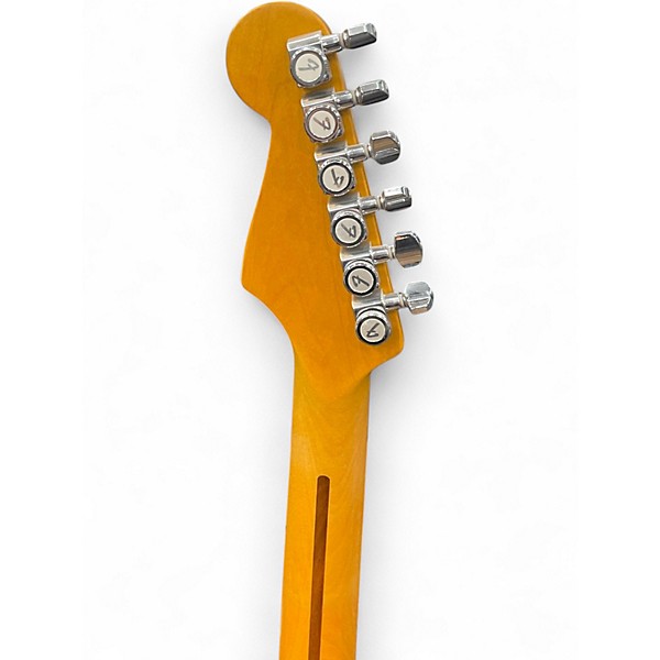 Used Fender Standard Stratocaster HSS Black Solid Body Electric Guitar