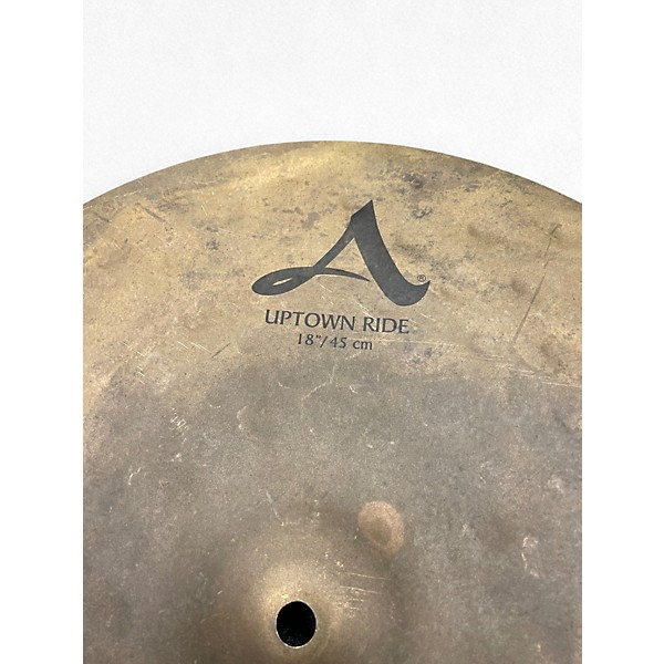 Used Zildjian 18in A Series Uptown Ride Cymbal
