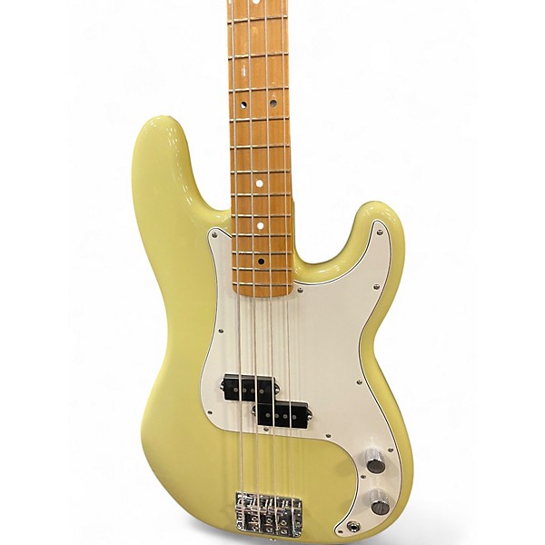 Used Fender player precision II bass Buttercream Electric Bass Guitar