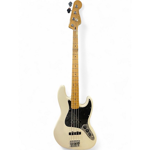 Used Fender Player II jazz Olympic White Electric Bass Guitar