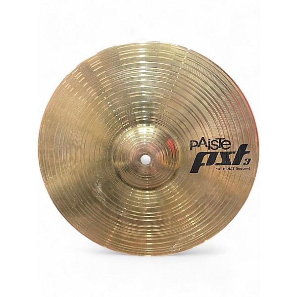 Used Paiste 13in PST3 Hi Hat Pair Cymbal