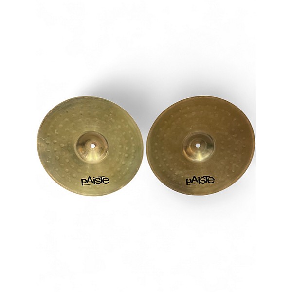 Used Paiste 13in PST3 Hi Hat Pair Cymbal