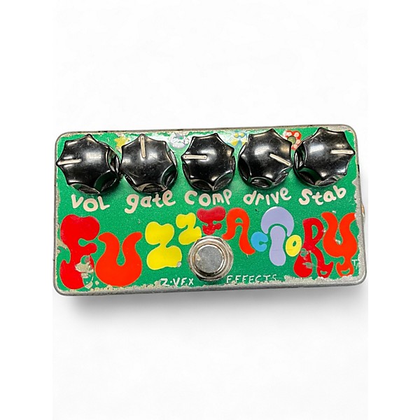 Used 2005 ZVEX Fuzz Factory hand painted Effect Pedal