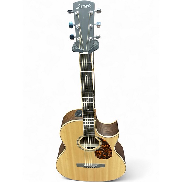 Used Larrivee c03rTE Natural Acoustic Guitar