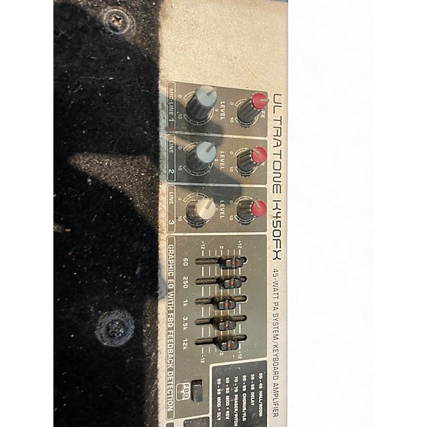 Used Behringer K450FX 45W Keyboard Amp